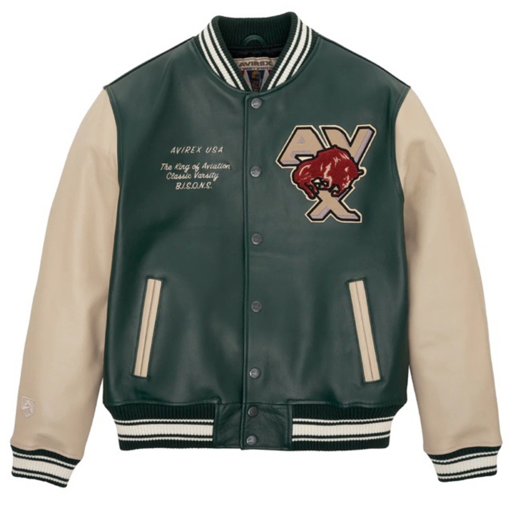Avirex Bison Varsity Jacket
